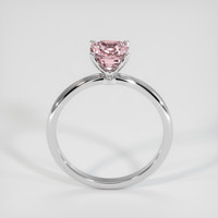 1.34 Ct. Pink Sapphire Ring, 18K White Gold 3
