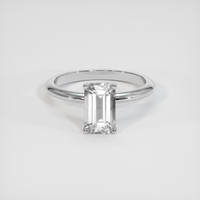 2.52 Ct. White Sapphire Ring, 18K White Gold 1