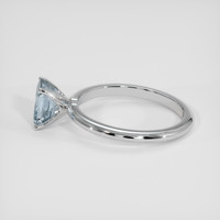 1.01 Ct. Bi Color Sapphire Ring, 18K White Gold 4