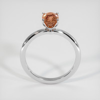 1.46 Ct. Orangish Brown Sapphire Ring, 18K White Gold 3