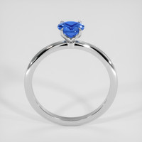 1.31 Ct. Blue Sapphire Ring, 18K White Gold 3