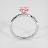 1.62 Ct. Padparadscha Sapphire Ring, 18K White Gold 3