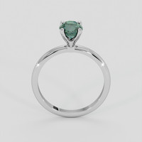 1.01 Ct. Color Change Sapphire Ring, 18K White Gold 3