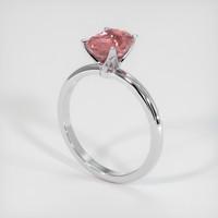 2.91 Ct. Sapphire Ring, 18K White Gold 2