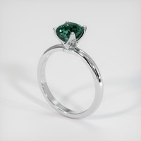 1.41 Ct. Sapphire Ring, 18K White Gold 2