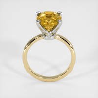 3.66 Ct. Gemstone Ring, 18K White & Yellow 3