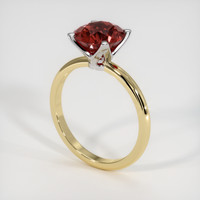 2.60 Ct. Gemstone Ring, 18K White & Yellow 2