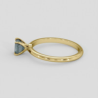 0.71 Ct. Alexandrite Ring, 10K Yellow Gold 4