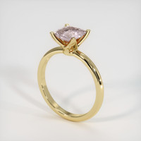 1.50 Ct. Pink Sapphire Ring, 10K Yellow Gold 2