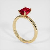 1.27 Ct. Ruby Ring, 10K Yellow Gold 2