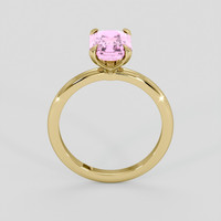 2.54 Ct. Padparadscha Sapphire Ring, 10K Yellow Gold 3