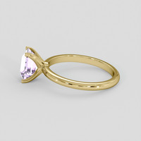 1.62 Ct. Purple Sapphire Ring, 10K Yellow Gold 4