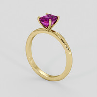 2.13 Ct. Pinkish Purple Sapphire Ring, 10K Yellow Gold 2