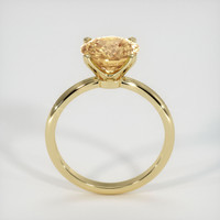 2.54 Ct. Yellow Sapphire Ring, 10K Yellow Gold 3