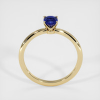 0.76 Ct. Sapphire Ring, 14K Yellow Gold 3