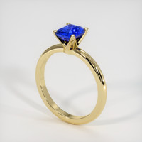 1.01 Ct. Sapphire Ring, 14K Yellow Gold 2