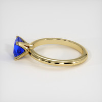 1.01 Ct. Sapphire Ring, 14K Yellow Gold 4