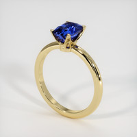 2.14 Ct. Sapphire Ring, 14K Yellow Gold 2