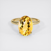5.00 Ct. Gemstone Ring, 14K Yellow Gold 1