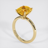 3.87 Ct. Gemstone Ring, 14K Yellow Gold 2