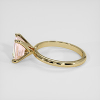 0.91 Ct. Watermelon Tourmaline Ring, 14K Yellow Gold 4