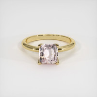 1.50 Ct. Pink Sapphire Ring, 14K Yellow Gold 1