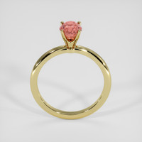 1.20 Ct. Padparadscha Sapphire Ring, 14K Yellow Gold 3
