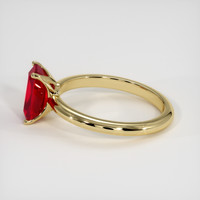 2.23 Ct. Ruby Ring, 14K Yellow Gold 4