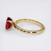 1.68 Ct. Ruby Ring, 14K Yellow Gold 4