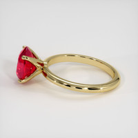 2.35 Ct. Ruby Ring, 14K Yellow Gold 4