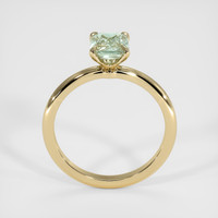 1.36 Ct. Green Sapphire Ring, 14K Yellow Gold 3