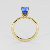 1.49 Ct. Blue Sapphire Ring, 14K Yellow Gold 3
