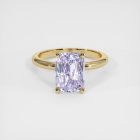3.08 Ct. Sapphire Ring, 14K Yellow Gold 1