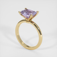 2.41 Ct. Sapphire Ring, 14K Yellow Gold 2