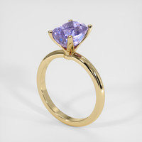 2.76 Ct. Sapphire Ring, 14K Yellow Gold 2
