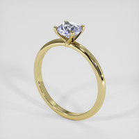 0.92 Ct. Bi Color Sapphire Ring, 14K Yellow Gold 2