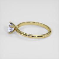 0.92 Ct. Bi Color Sapphire Ring, 14K Yellow Gold 4
