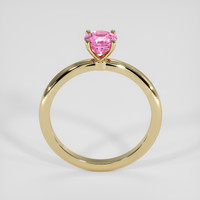 1.16 Ct. Pink Sapphire Ring, 14K Yellow Gold 3