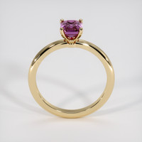 1.05 Ct. Pinkish Purple Sapphire Ring, 14K Yellow Gold 3
