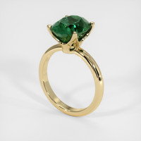 3.90 Ct. Sapphire Ring, 14K Yellow Gold 2