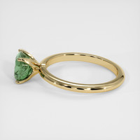 1.65 Ct. Bluish Green Sapphire Ring, 14K Yellow Gold 4
