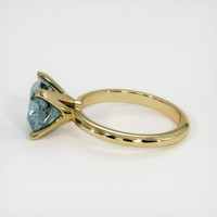 3.29 Ct. Sapphire Ring, 14K Yellow Gold 4