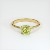 1.17 Ct. Sapphire Ring, 14K Yellow Gold 1
