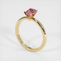 0.92 Ct. Sapphire Ring, 14K Yellow Gold 2