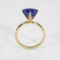 2.41 Ct. Blue Sapphire Ring, 18K Yellow Gold 3
