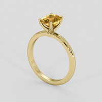 2.18 Ct. Bi Color Sapphire Ring, 18K Yellow Gold 2