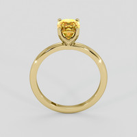 2.18 Ct. Bi Color Sapphire Ring, 18K Yellow Gold 3