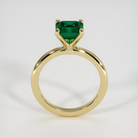 1.52 Ct. Emerald Ring, 18K Yellow Gold 3