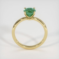 1.50 Ct. Emerald Ring, 18K Yellow Gold 3