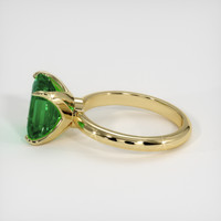 3.78 Ct. Emerald Ring, 18K Yellow Gold 4